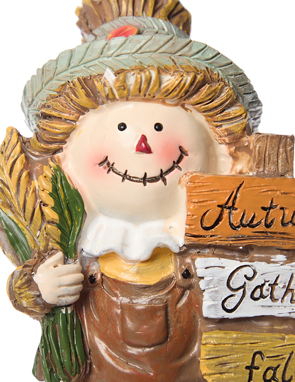 Figura decorativa con forma de espantapájaros 7