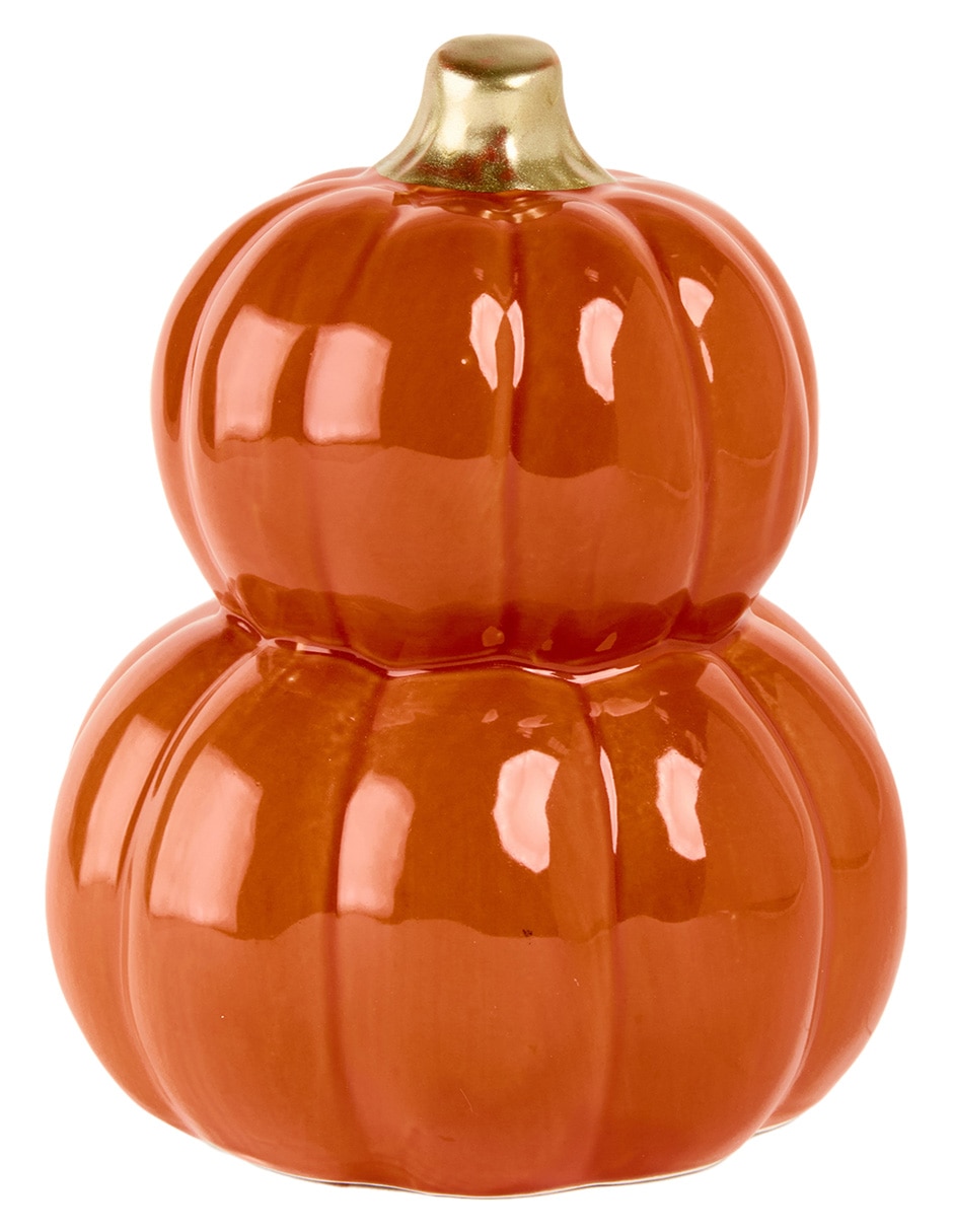 Figura decorativa Harvest con forma de calabaza