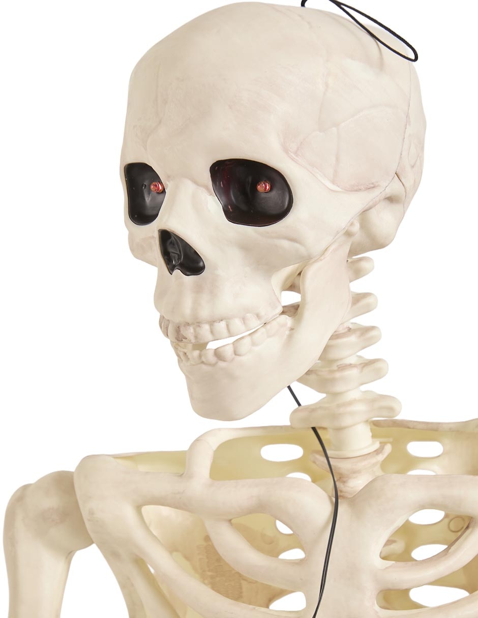 Figura decorativa de Halloween con forma de esqueleto humano 3