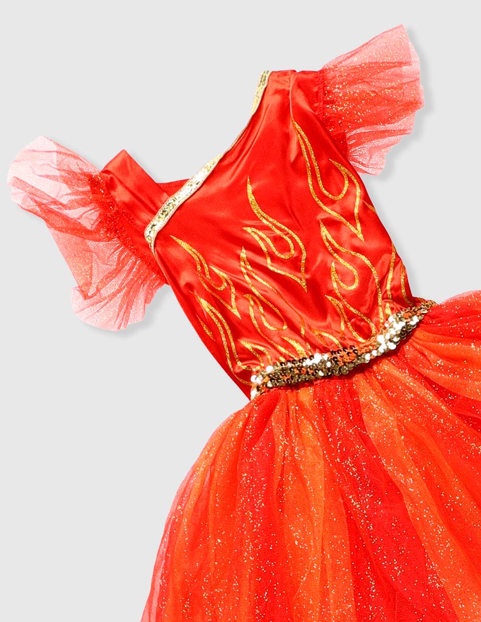 Disfraz de Halloween de diablo para niña 3