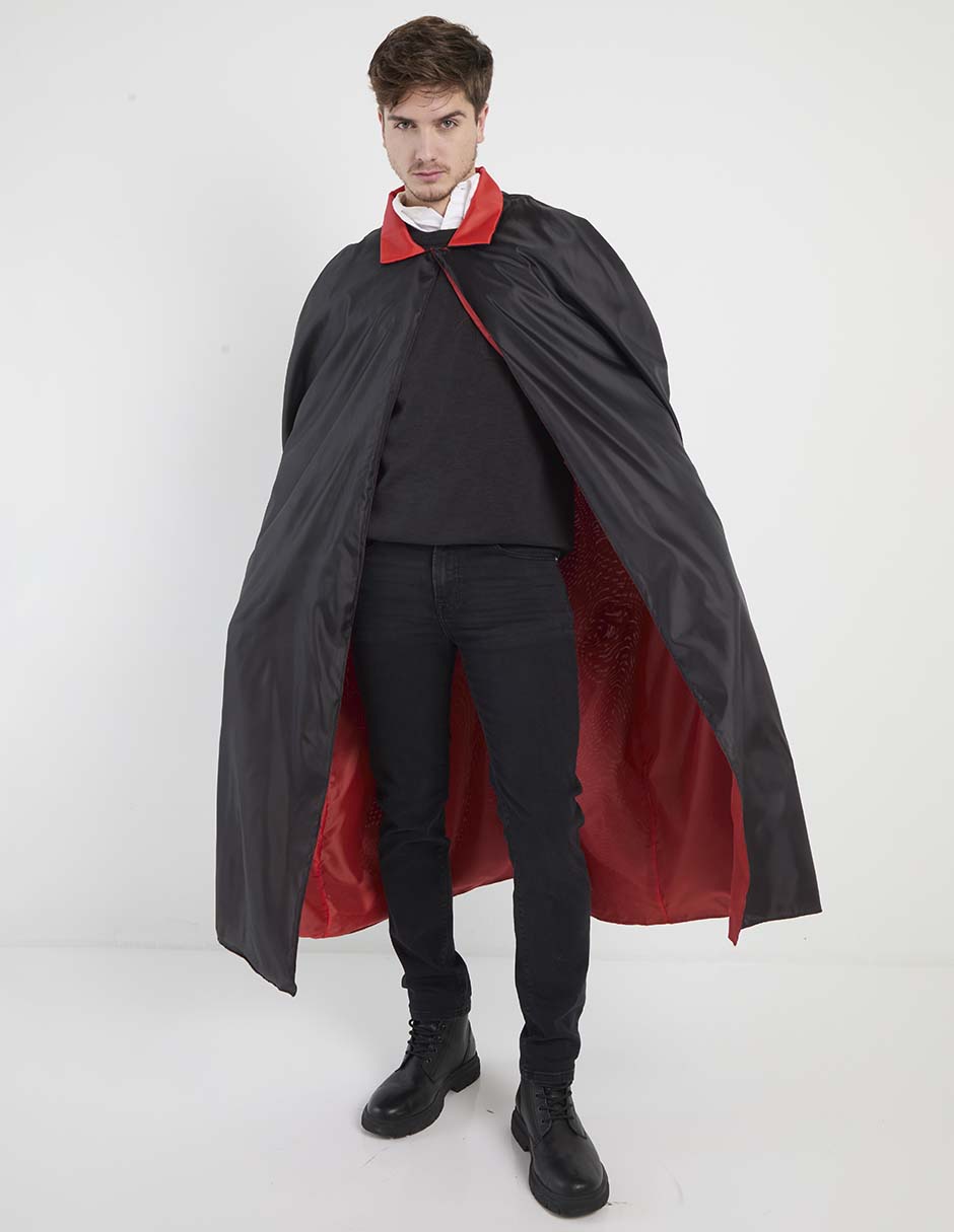 Capa para disfraz de vampiro Halloween