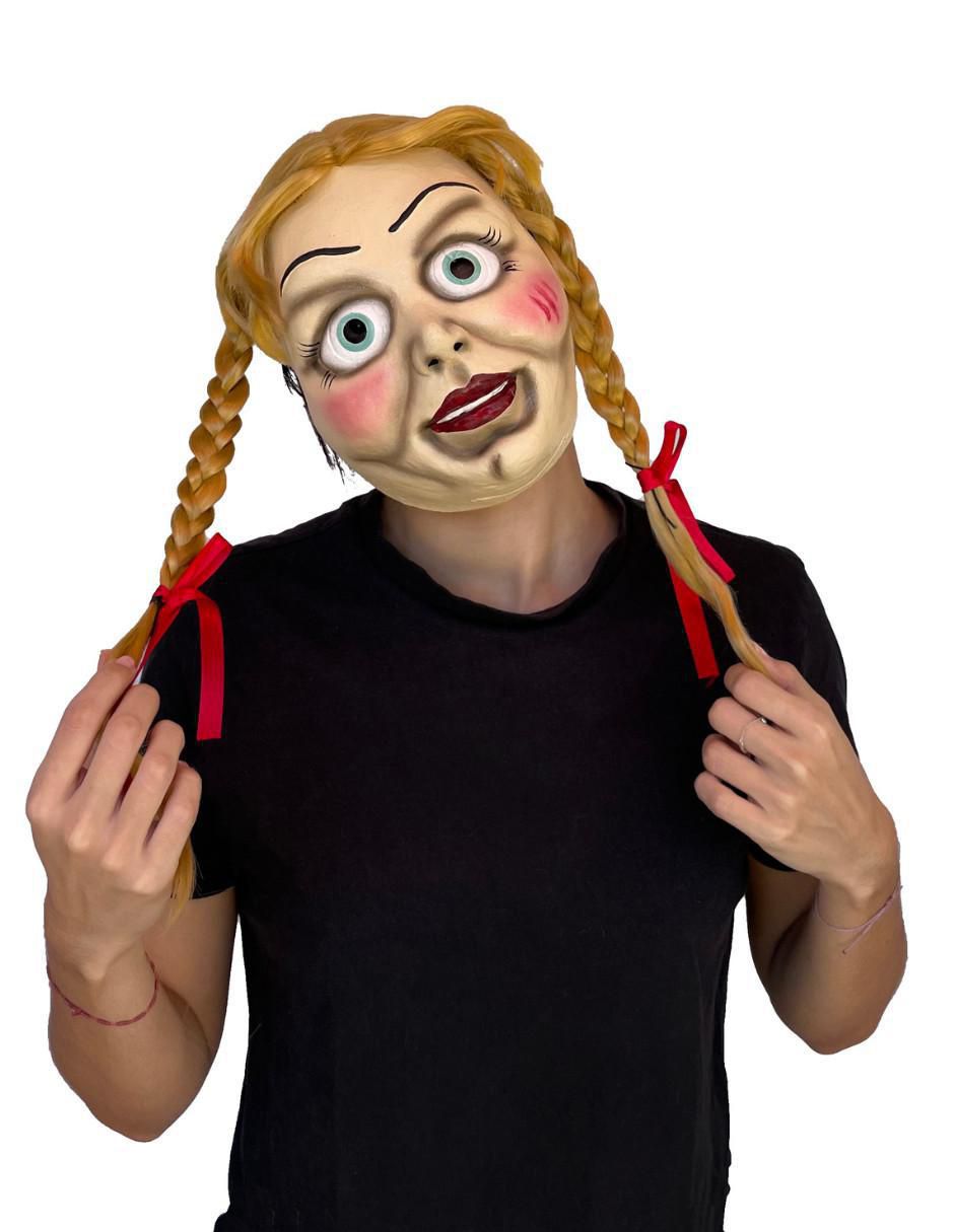 Máscara para disfraz de Annabelle 2