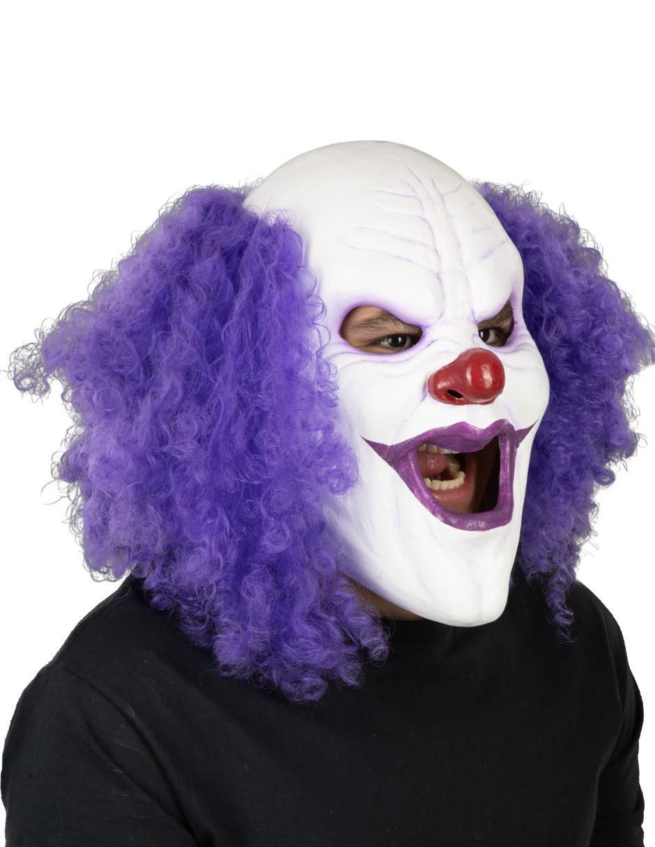 Máscara para disfraz de Dave the Clown Lucha Libre AAA