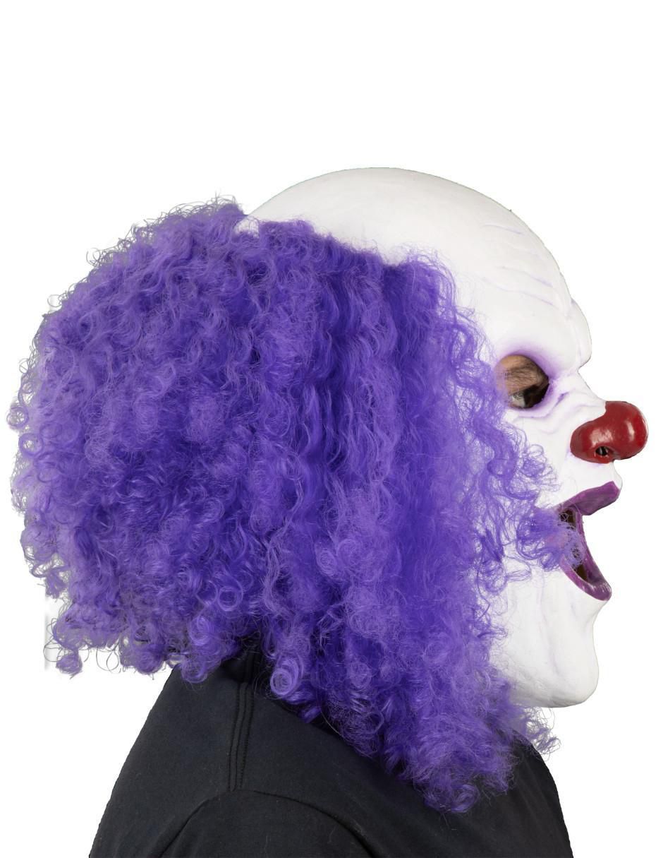 Máscara para disfraz de Dave the Clown Lucha Libre AAA