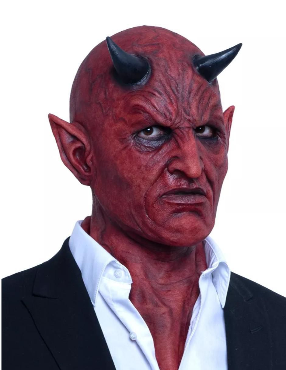 Máscara para disfraz de diablo Hyper Mask 2