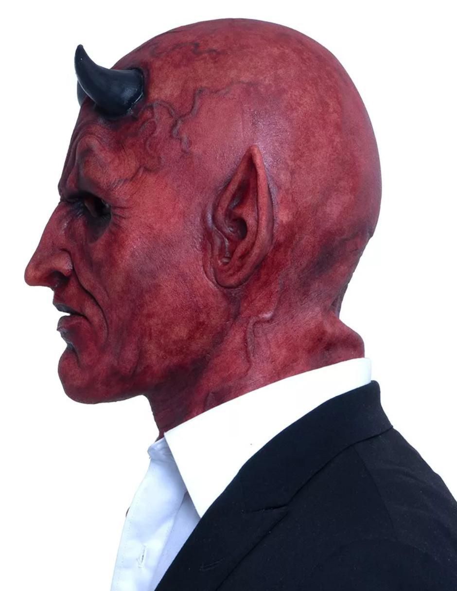 Máscara para disfraz de diablo Hyper Mask 5