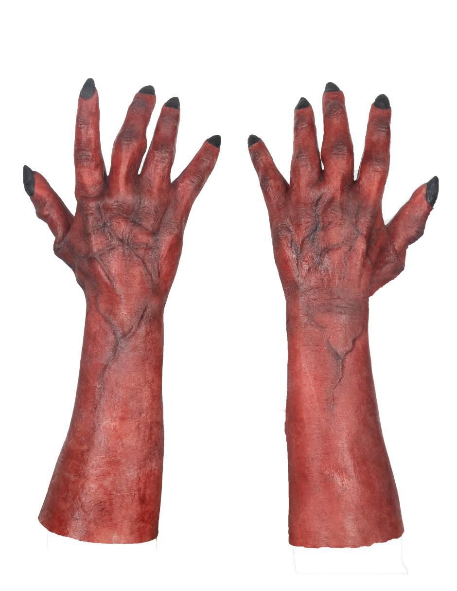 Guantes para disfraz de diablo Hyper Mask Guantes para disfraz de diablo Hyper Mask