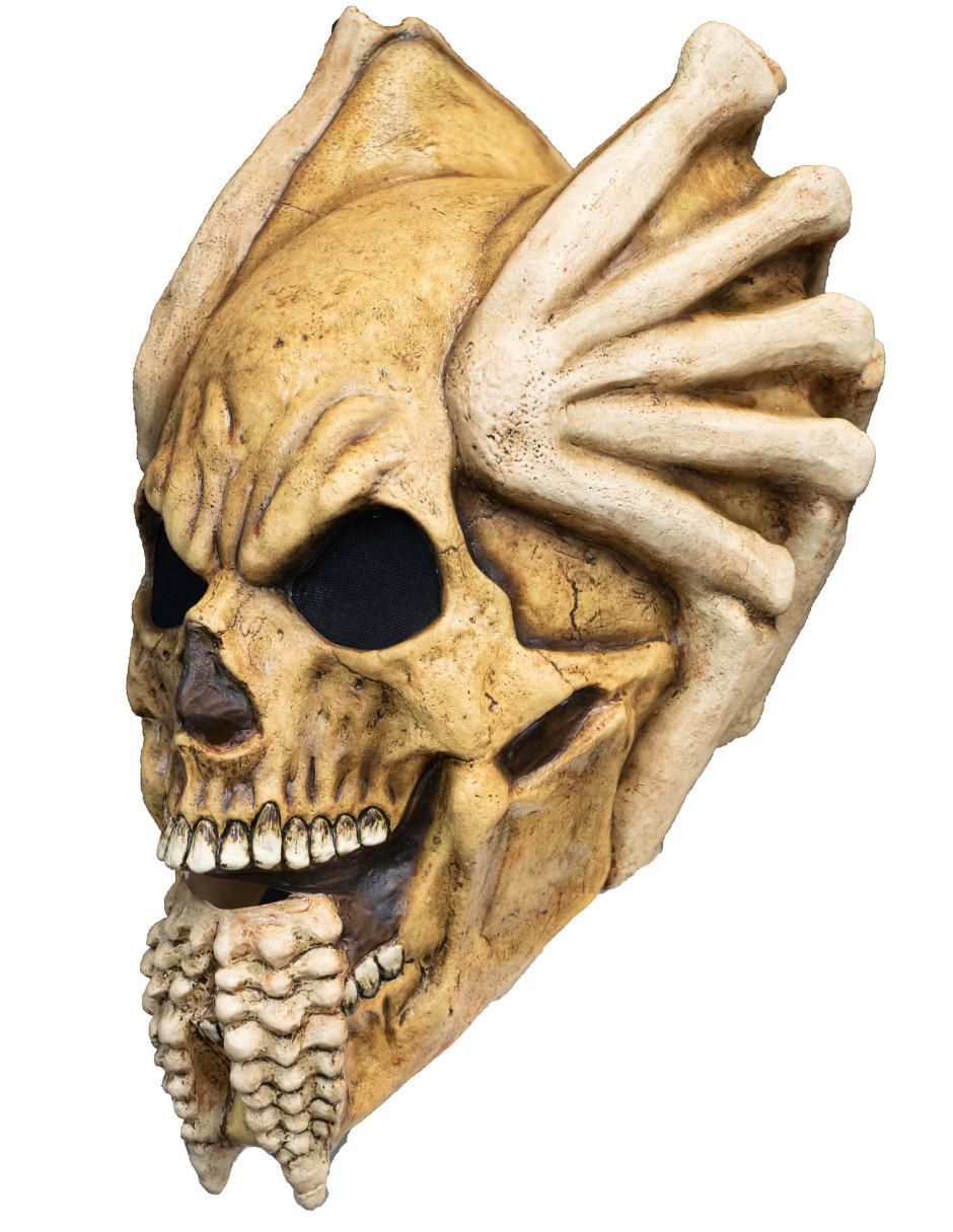 Máscara para disfraz de calaveras Nighthmare Makers 2