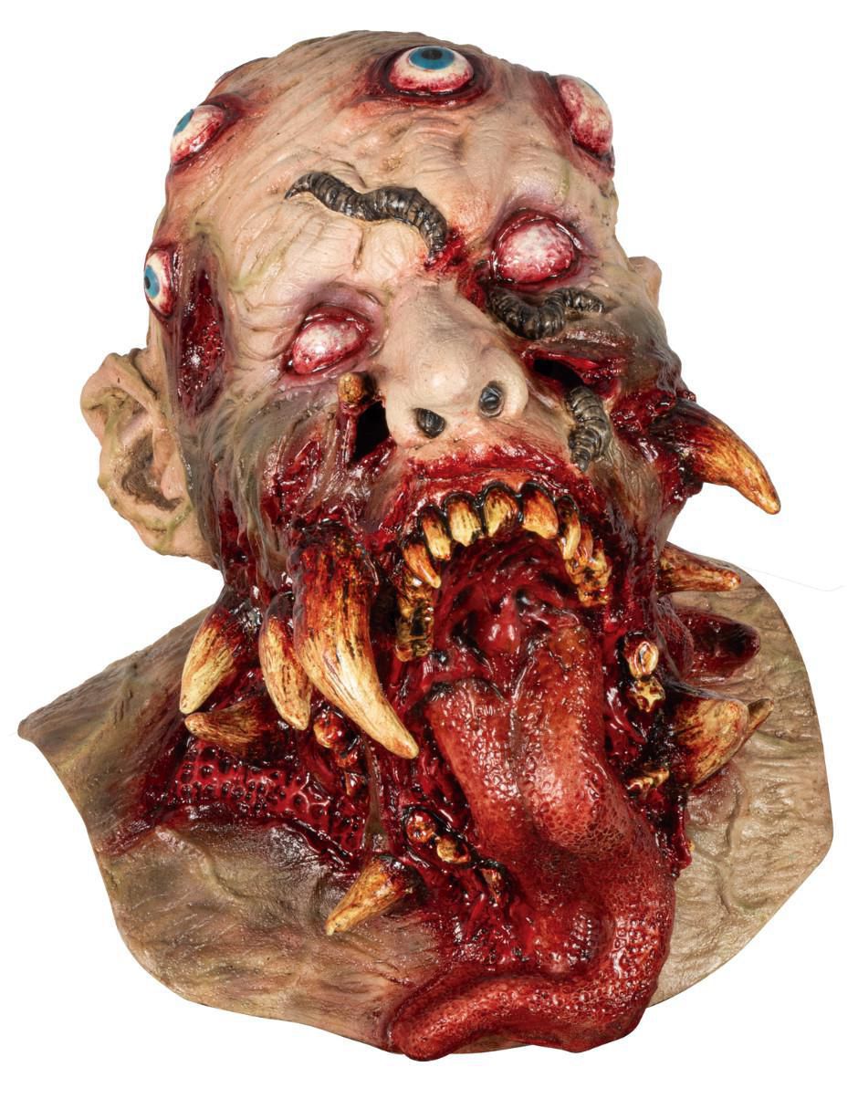 Máscara para disfraz de zombie Nightmare Makers