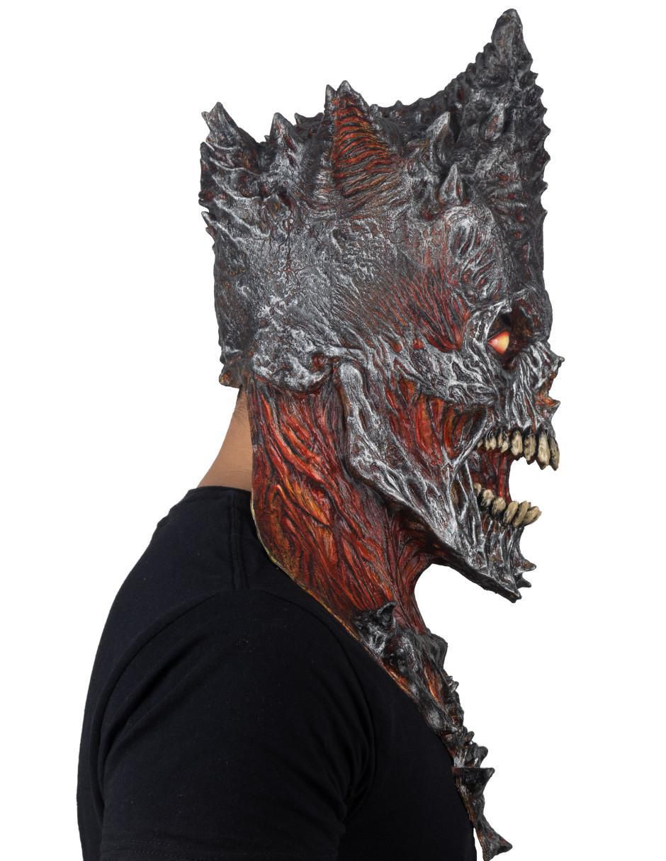 Máscara para disfraz de calaveras Nightmare Makers 2