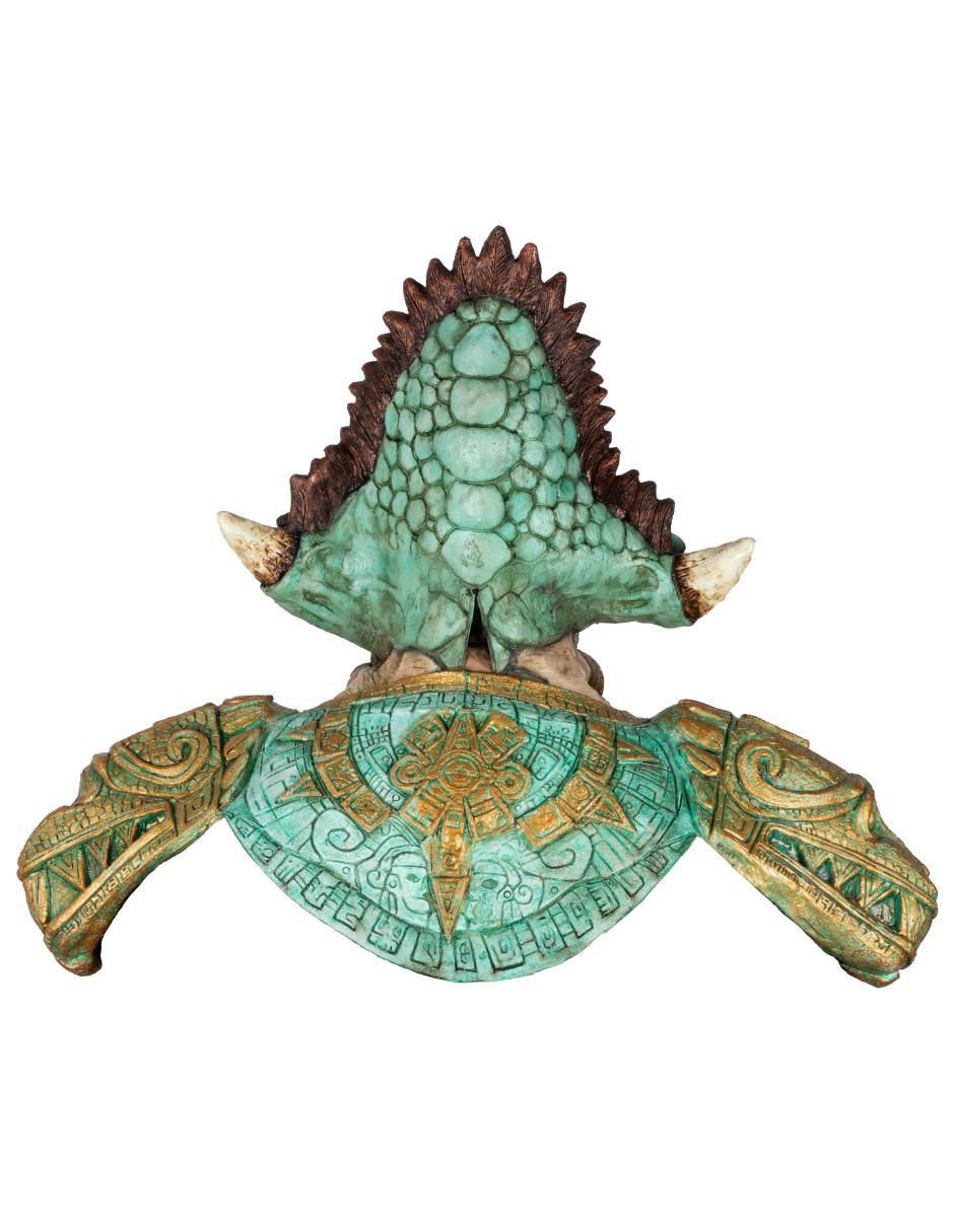 Máscara para disfraz de Quetzalcóatl Nightmare Makers 3