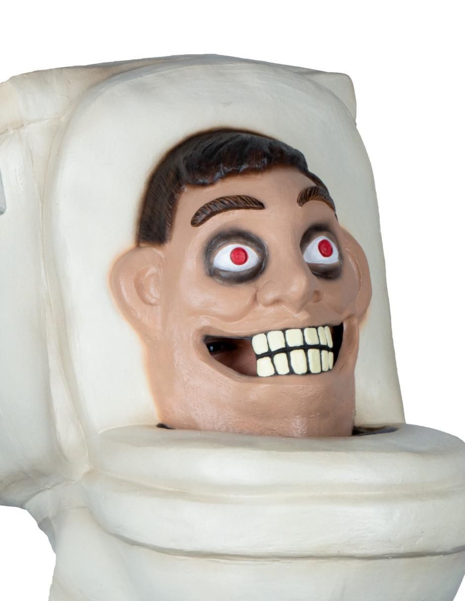 Máscara para disfraz de Skibidi Toilet 3