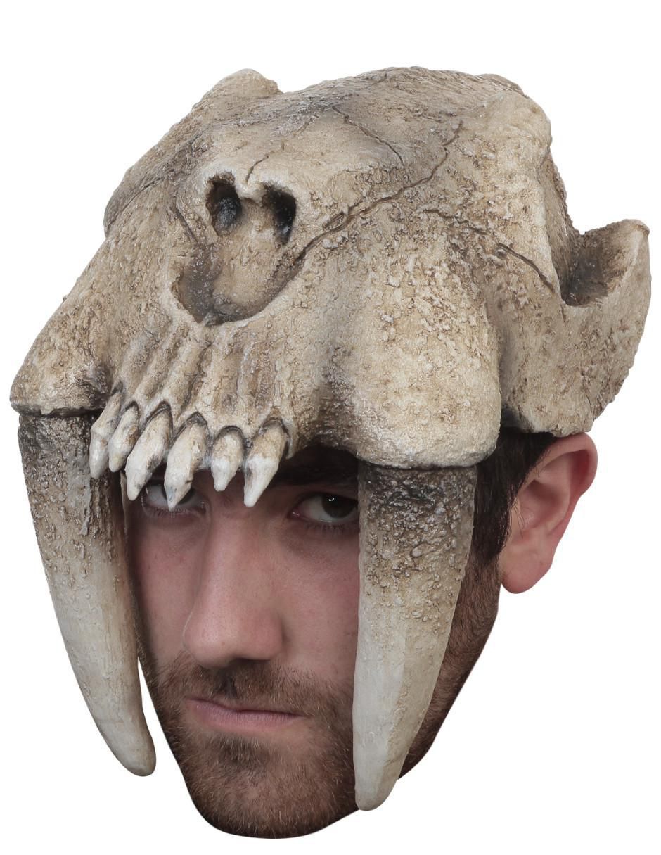Casco para disfraz de Dientes de sable 2