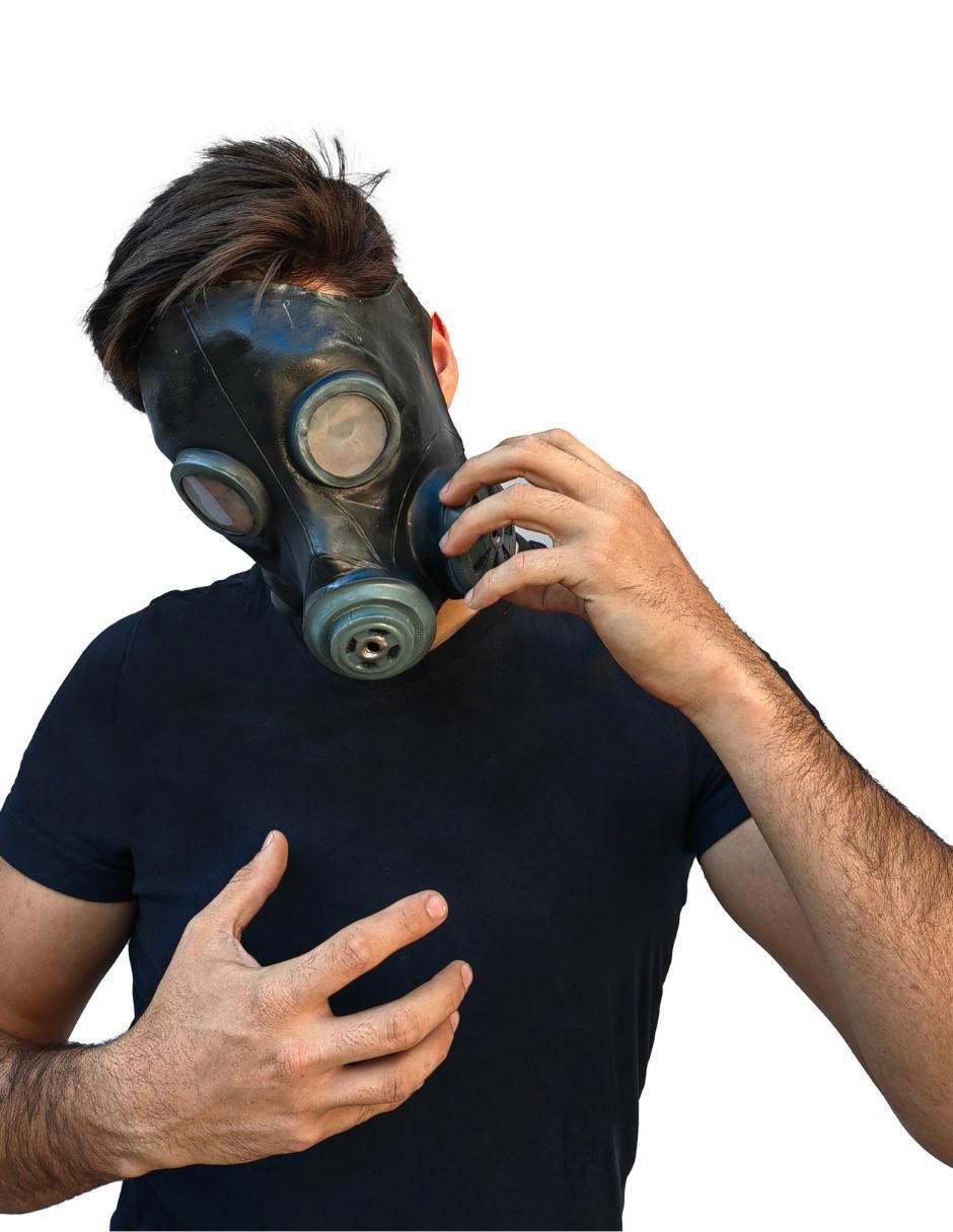 Máscara para disfraz Gas Mask 2