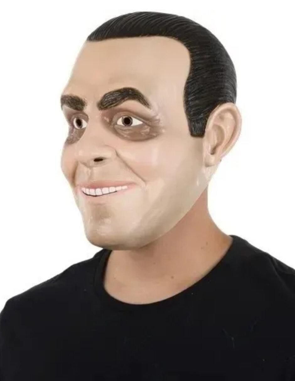 Máscara para disfraz de Comentarista Christian Martinoli Personajes 2