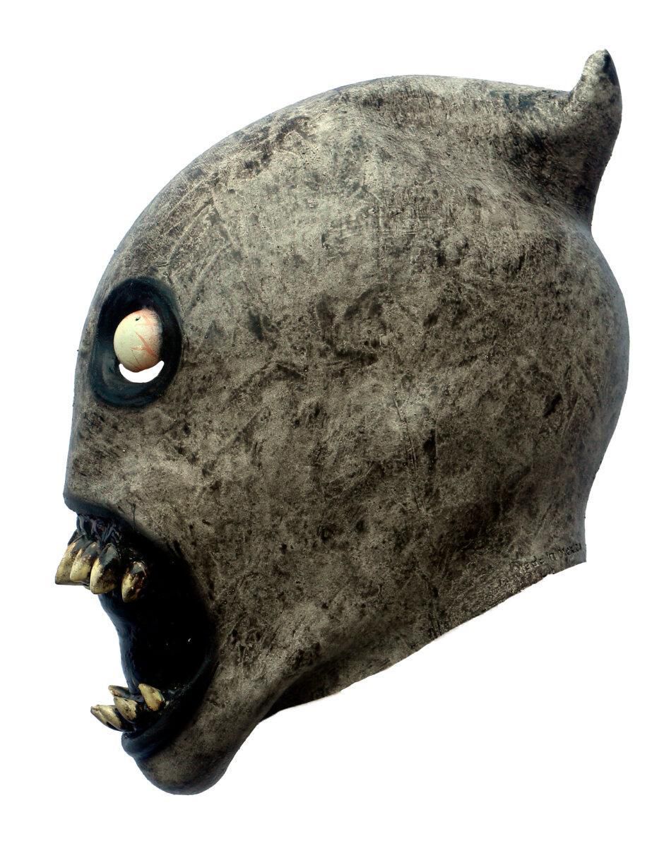 Máscara para disfraz Creepy Monster 4