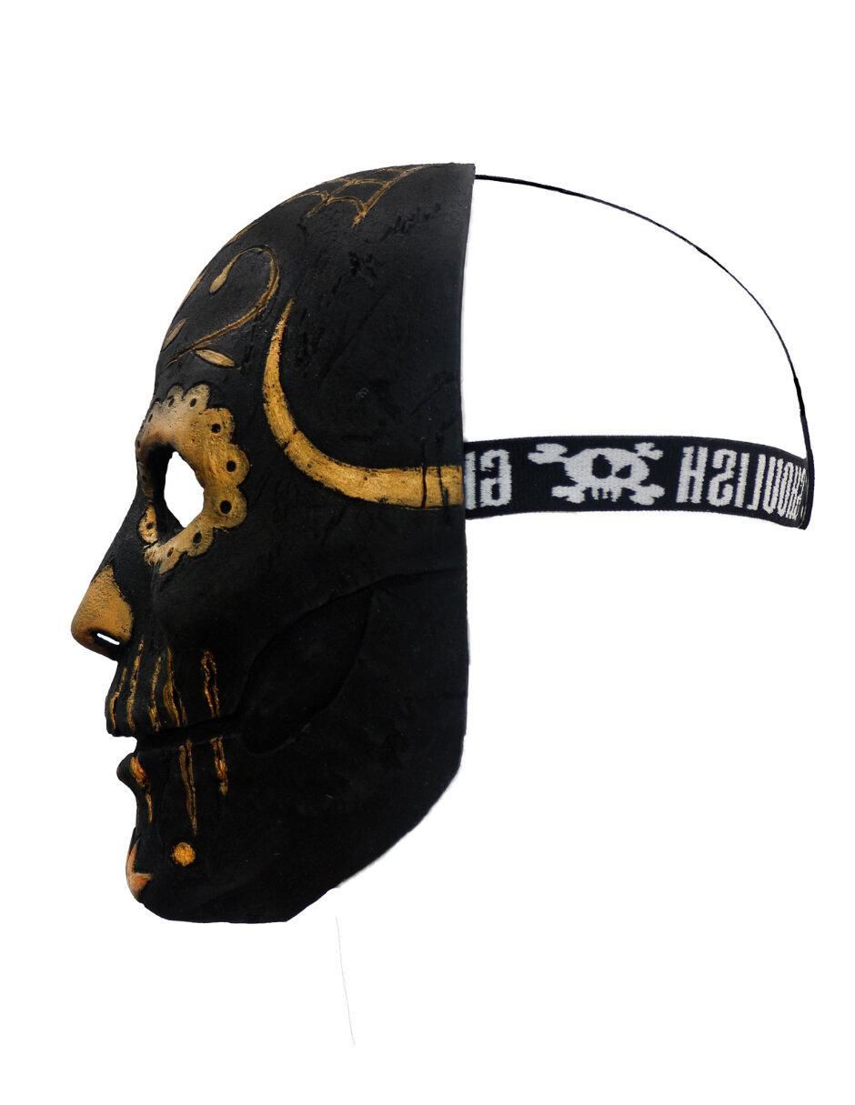 Máscara para disfraz de Catrina Black Diseño Original 5