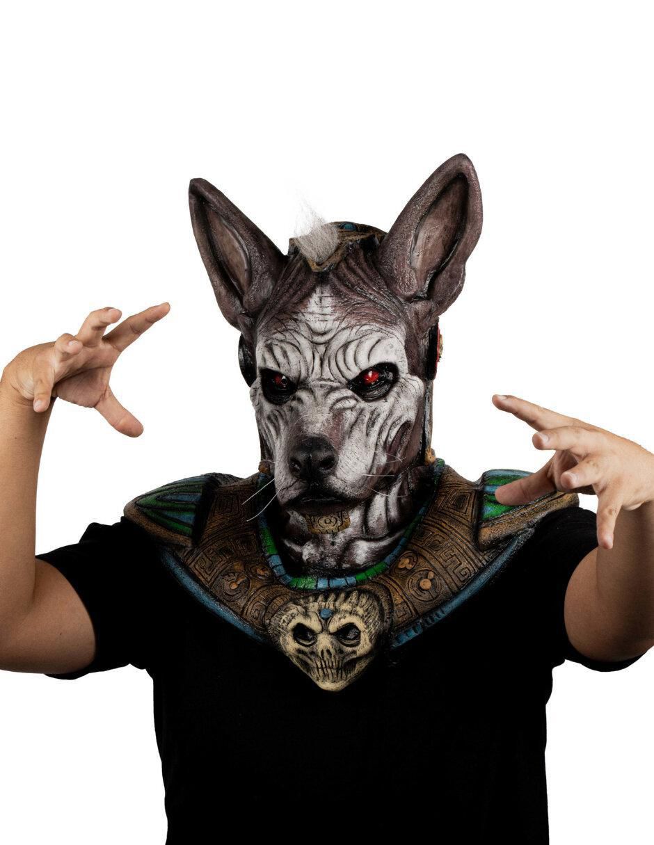Máscara para disfraz de Dios Xólotl Nightmare