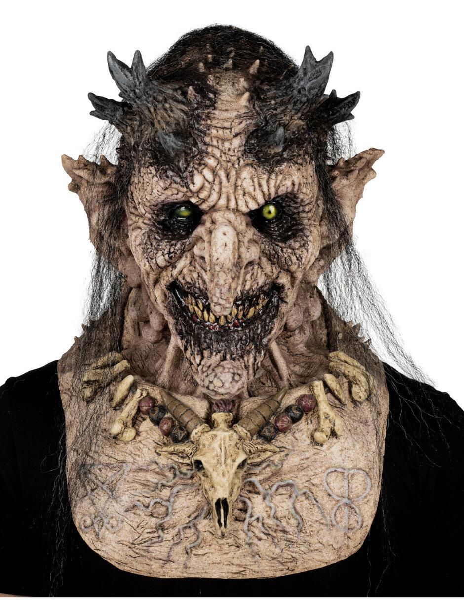 Máscara para disfraz de bruja del infierno Nightmare