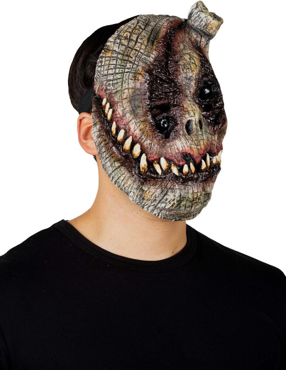 Máscara para disfraz de saco maldito Hard Látex 3