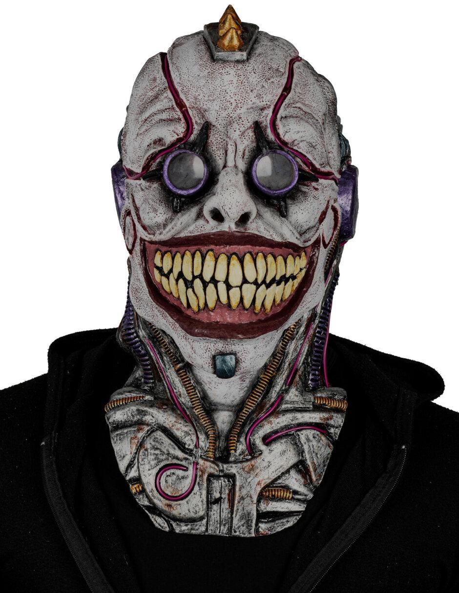 Máscara para disfraz de payaso con anteojos Clowns Led 2