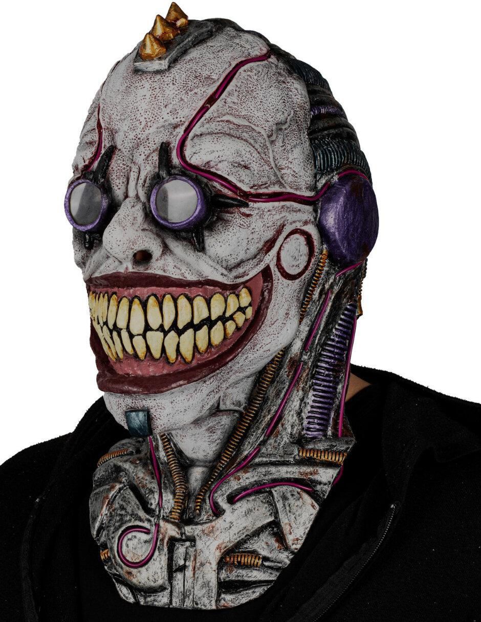 Máscara para disfraz de payaso con anteojos Clowns Led 3