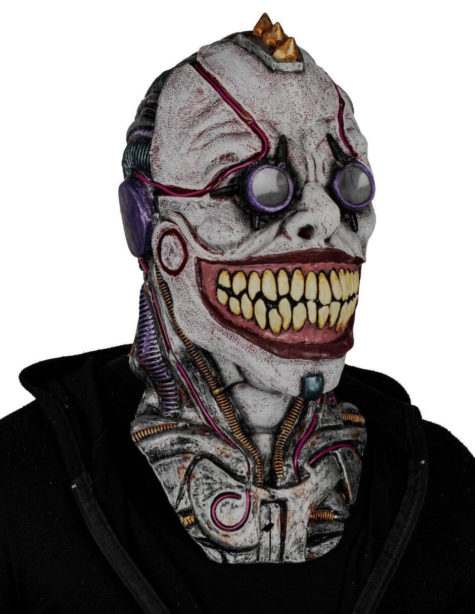 Máscara para disfraz de payaso con anteojos Clowns Led 5