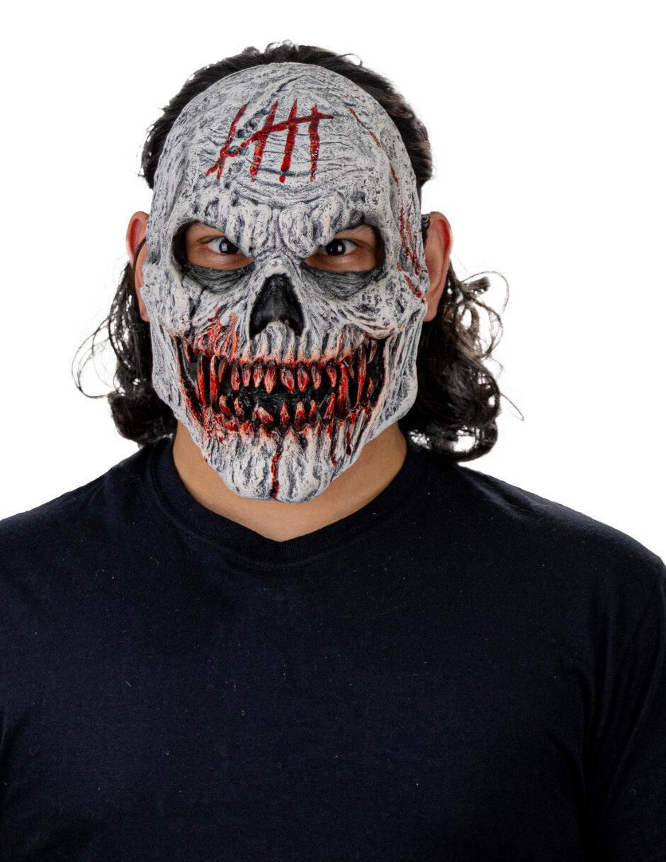 Máscara para disfraz de calavera sangrienta Urban Mask