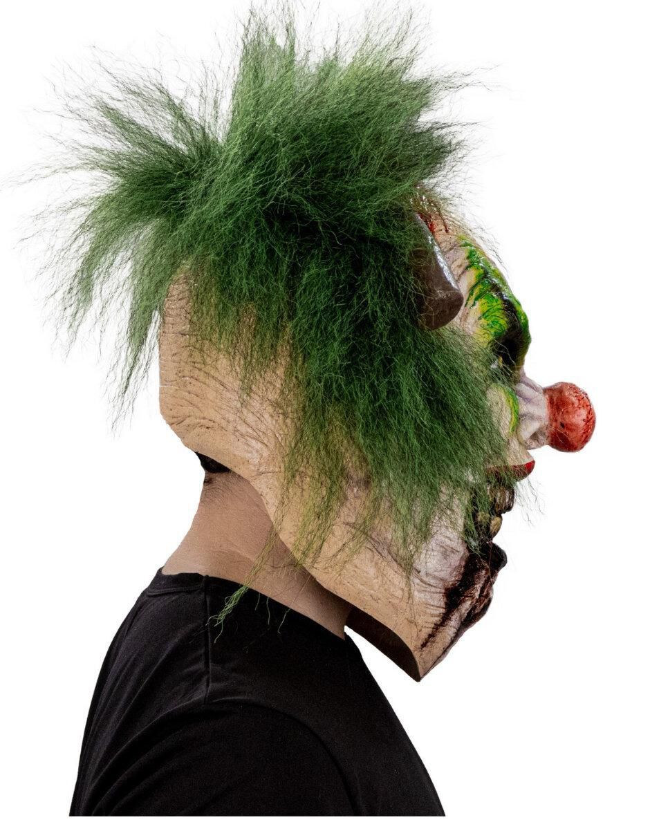Máscara para disfraz de payaso con cuchillo Clowns 4
