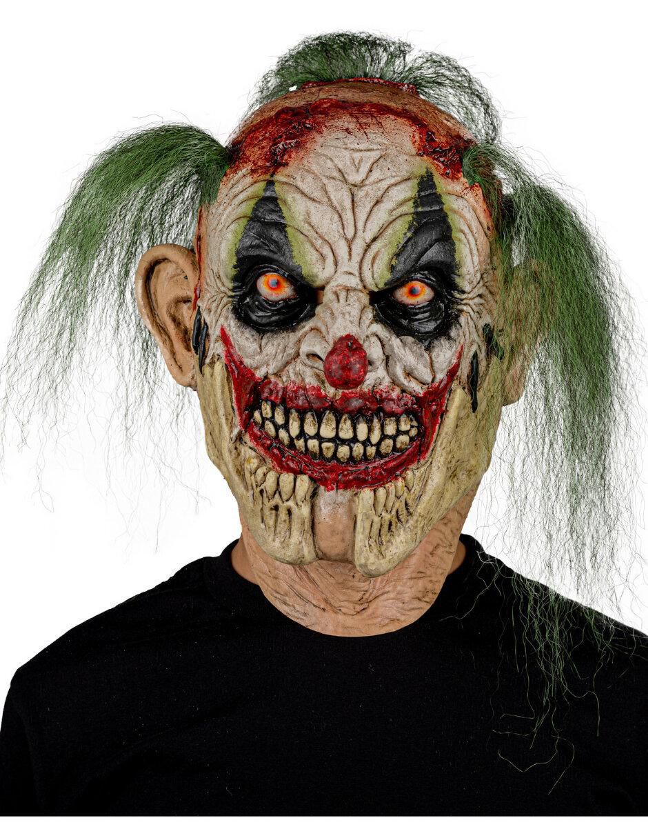 Máscara para disfraz de payaso diabólico clowns Máscara para disfraz de payaso diabólico clowns