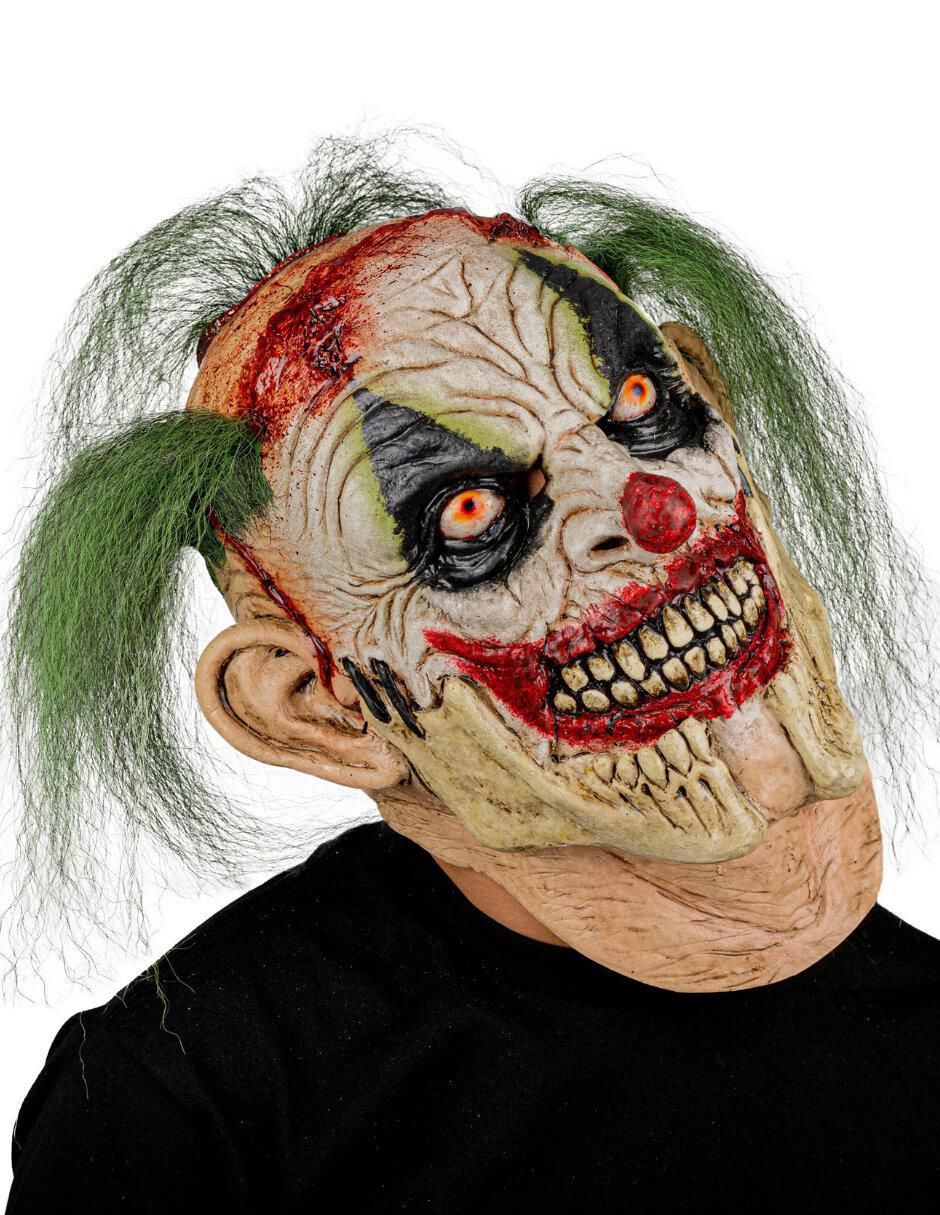 Máscara para disfraz de payaso diabólico clowns 2
