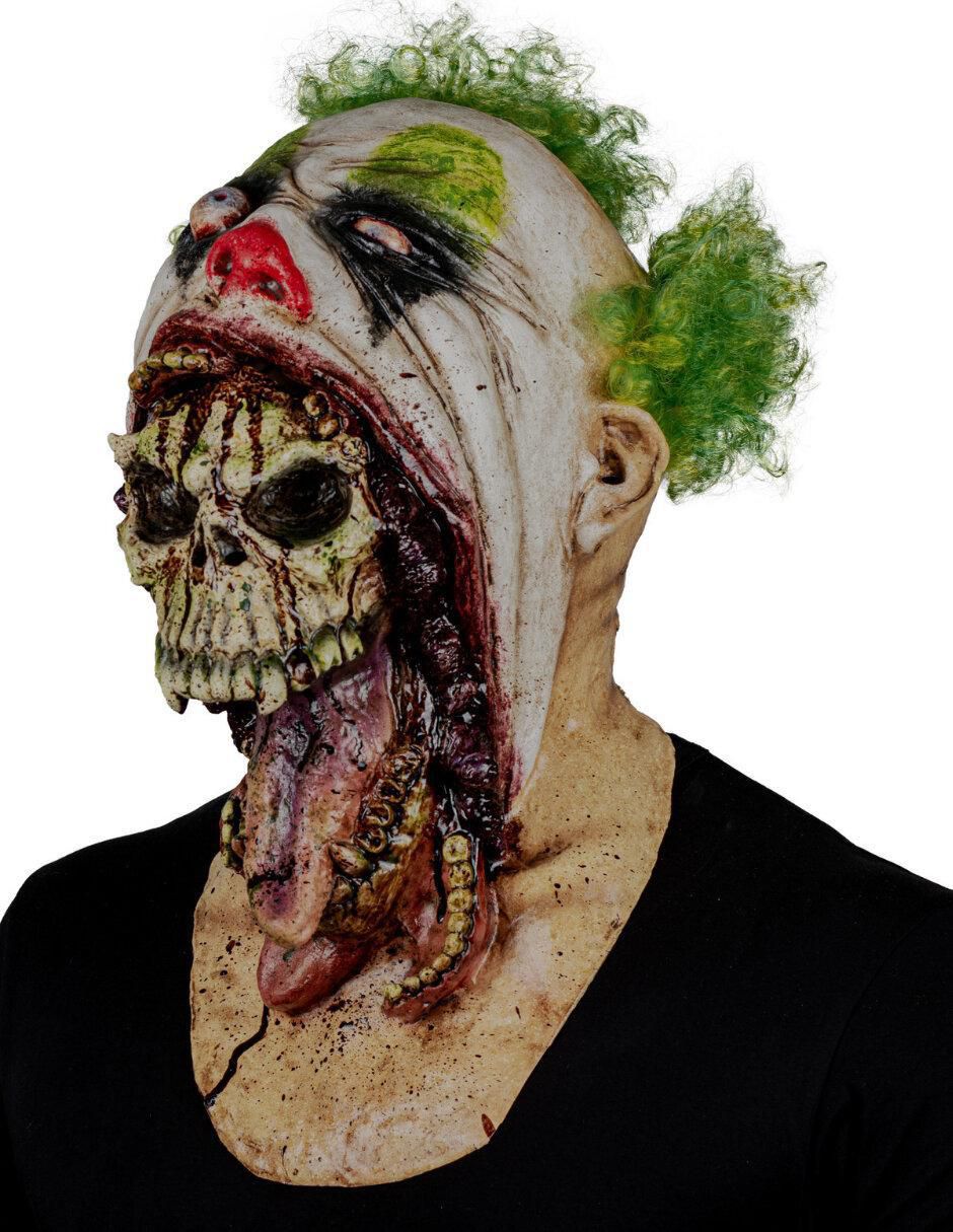 Máscara para disfraz de blurp payaso malévolo skulls 3