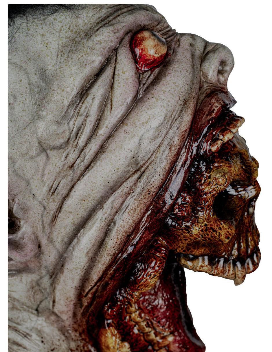 Máscara para disfraz de blurp zombie skulls 4