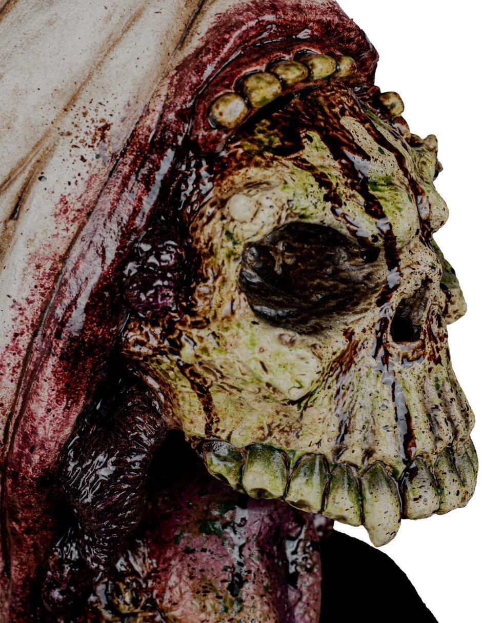Máscara para disfraz de blurp zombie skulls 5