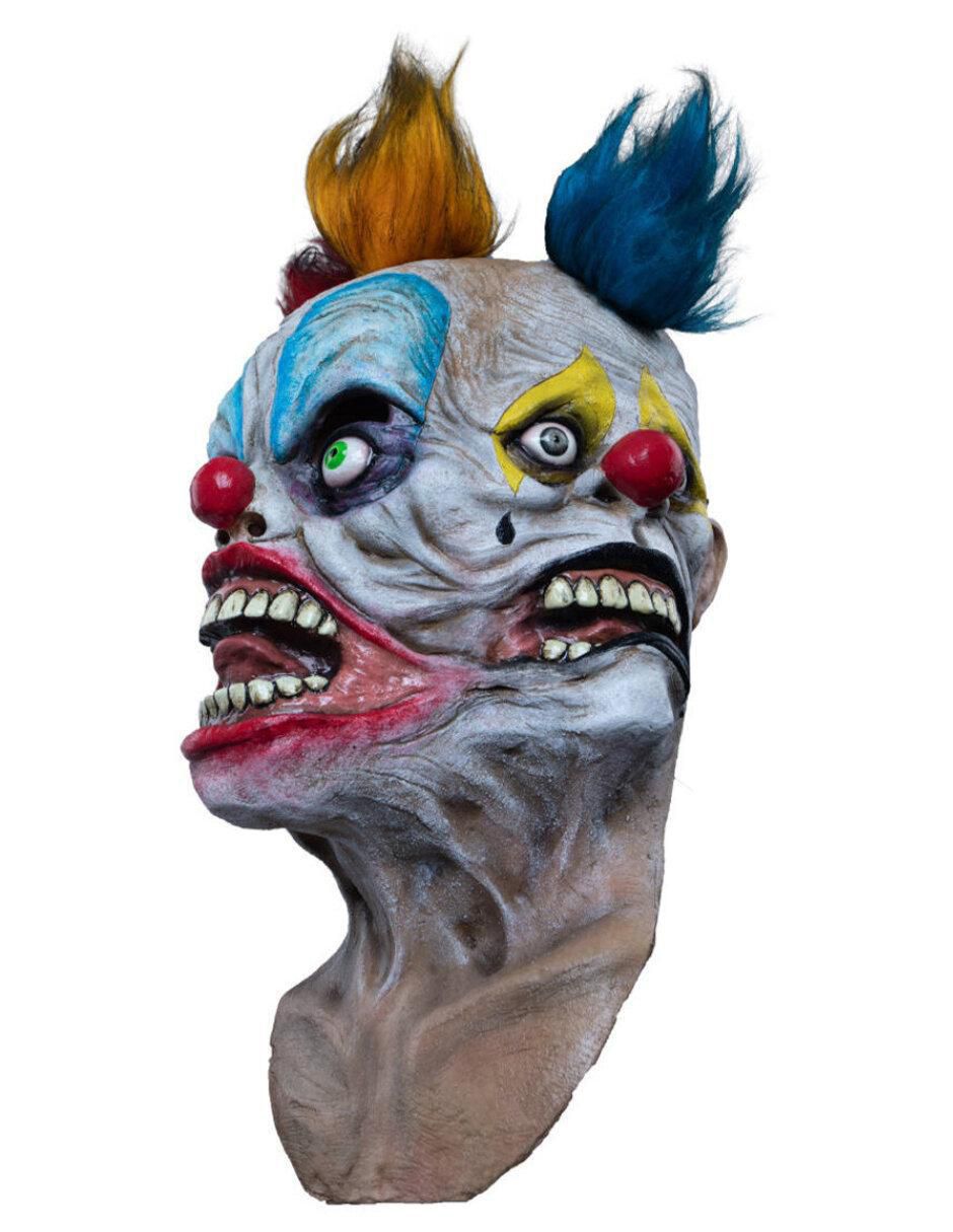 Máscara para disfraz de payaso tres caras Clowns 2