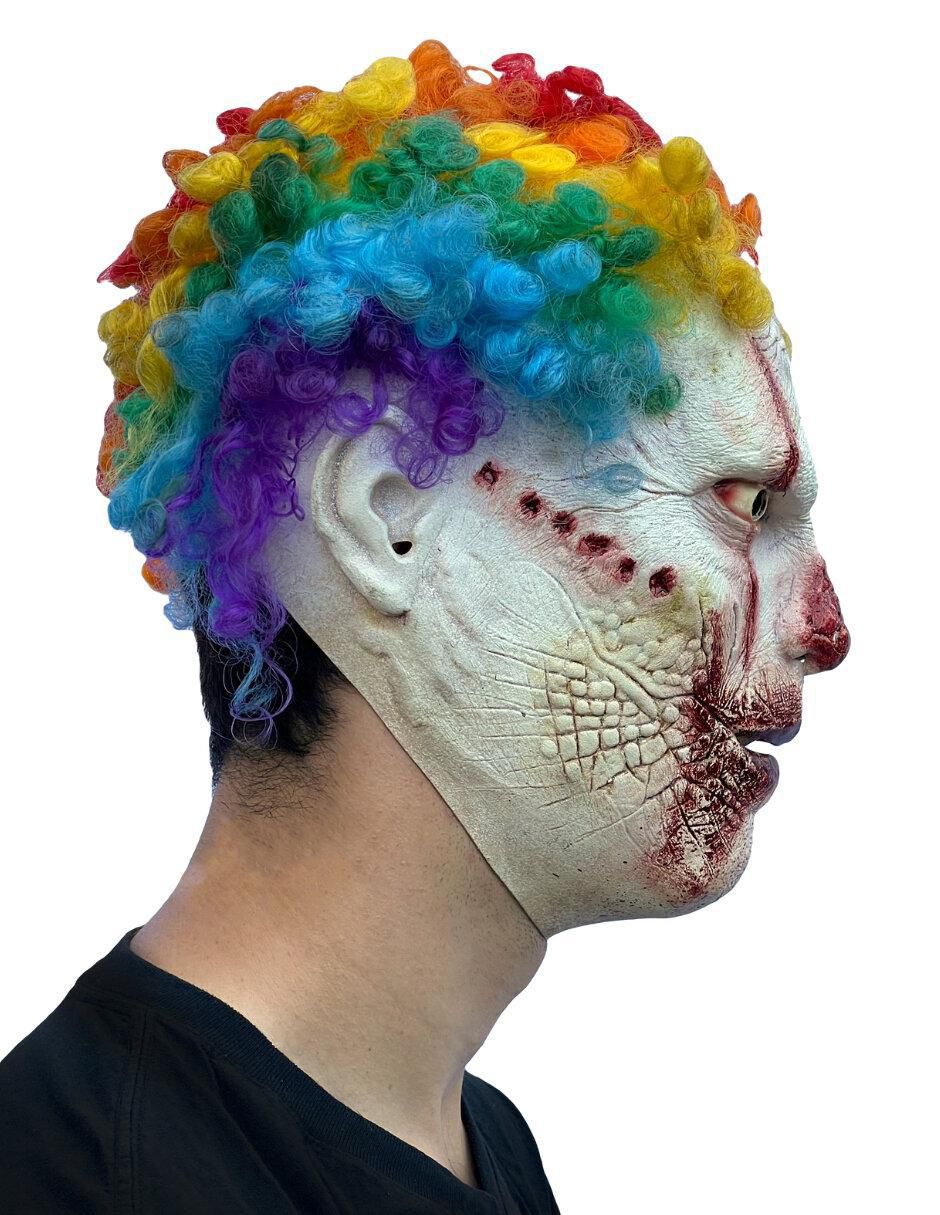 Máscara para disfraz de payaso diabólico Clowns 3