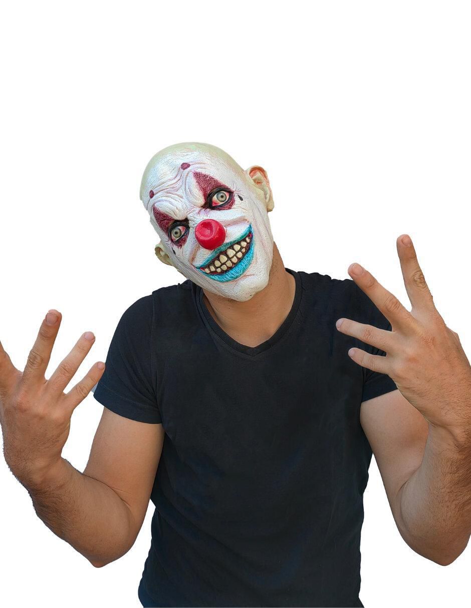 Máscara para disfraz de Crappy the clown Clowns 2