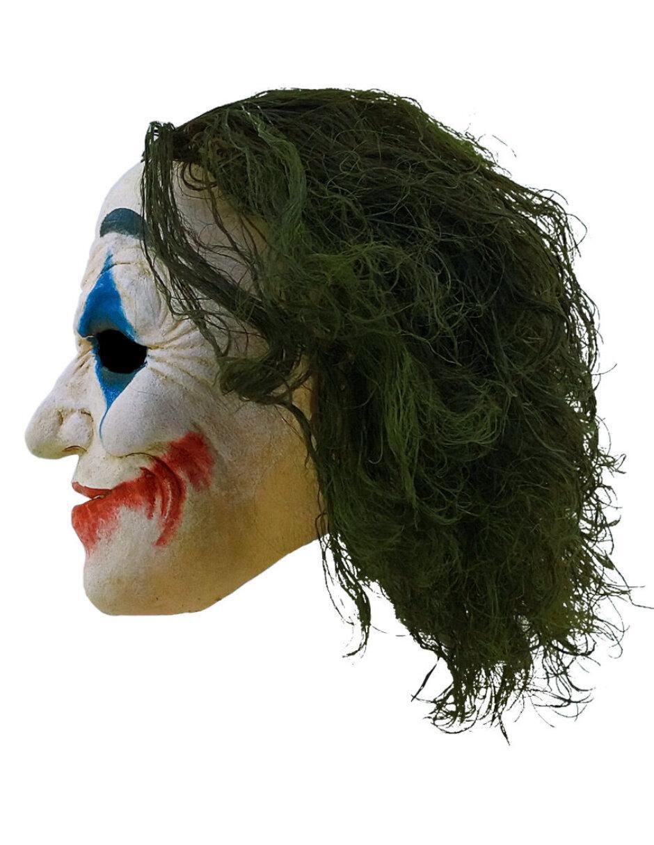 Máscara para disfraz de Crazy Jack clown Perfect fit 4