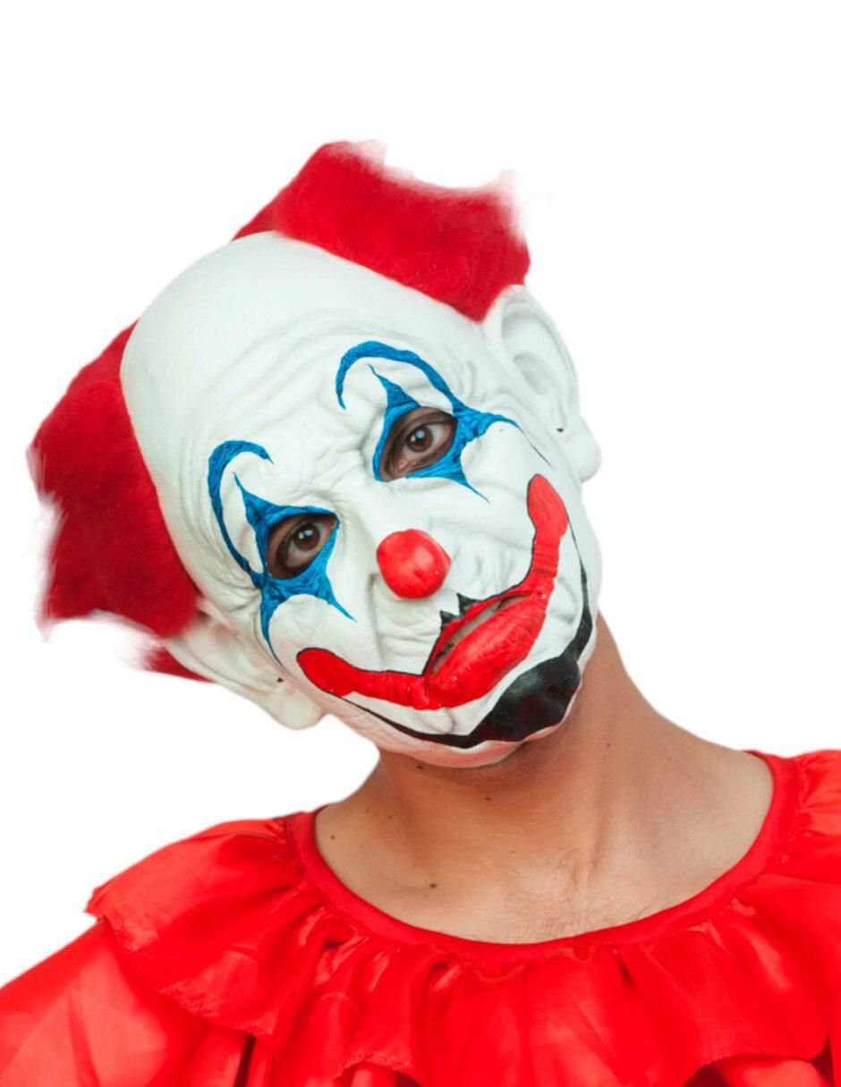 Máscara para disfraz de Rosso the clown Perfect fit