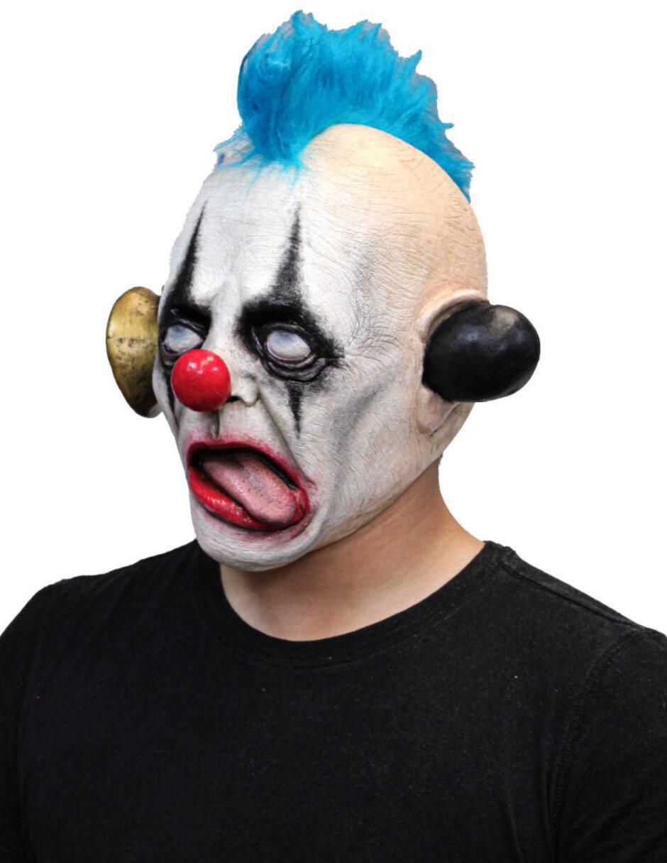 Máscara para disfraz de payaso corneta Clowns Máscara para disfraz de payaso corneta Clowns