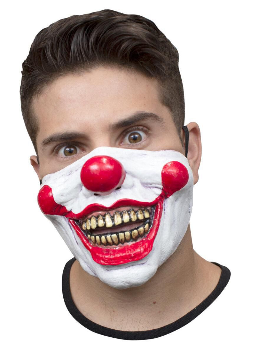 Máscara para disfraz de bozal de payaso Clowns Máscara para disfraz de bozal de payaso Clowns