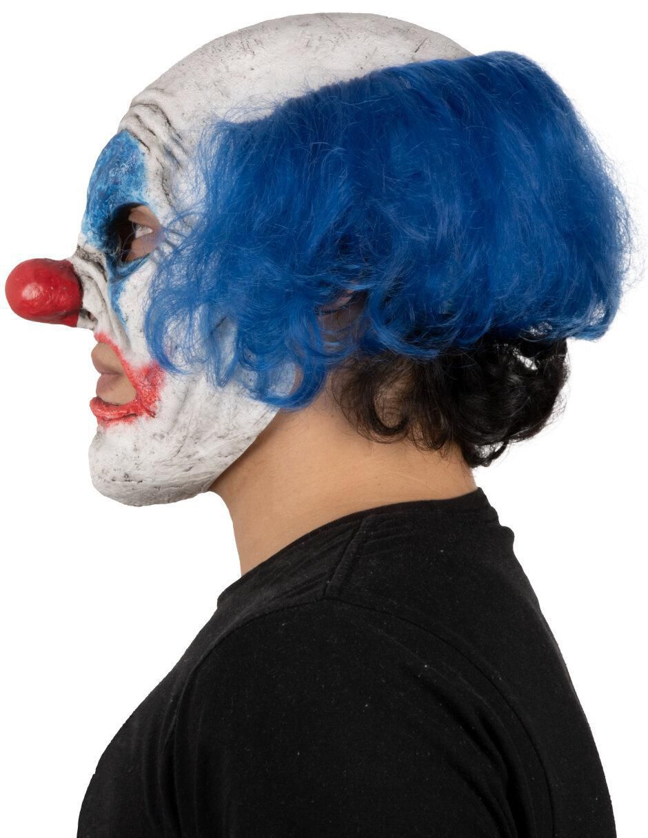 Máscara para disfraz de payaso Rabioso azul Clowns 3