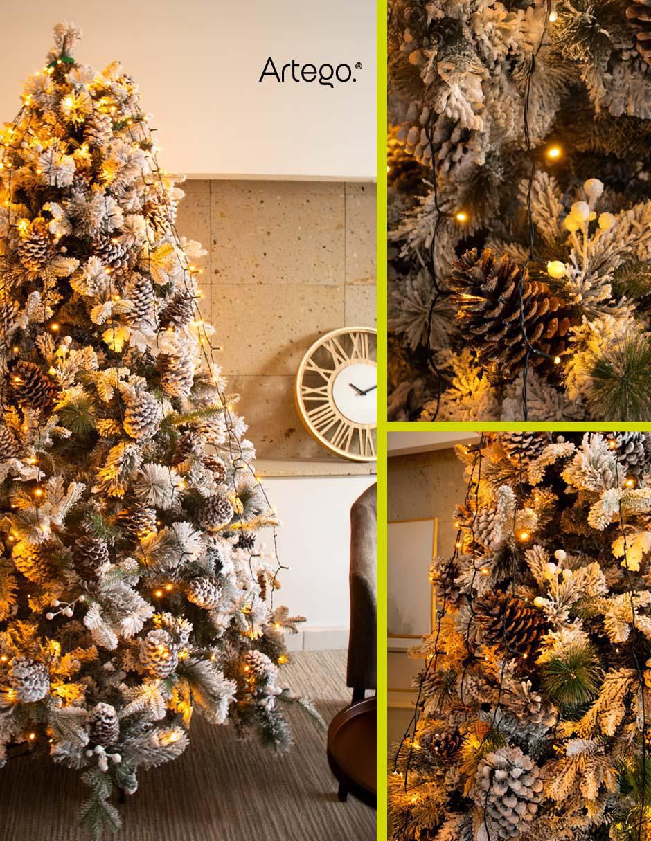 Serie red LED Navidad con 400 focos 2