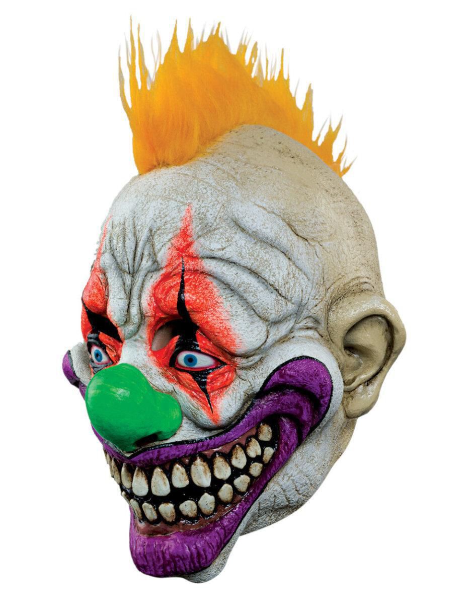 Máscara para disfraz de Clown Neón Prankster