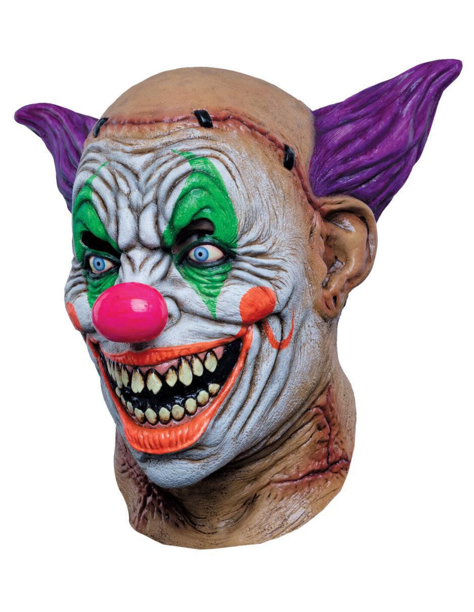 Máscara para disfraz de Psycho Neón Clowns Máscara para disfraz de Psycho Neón Clowns