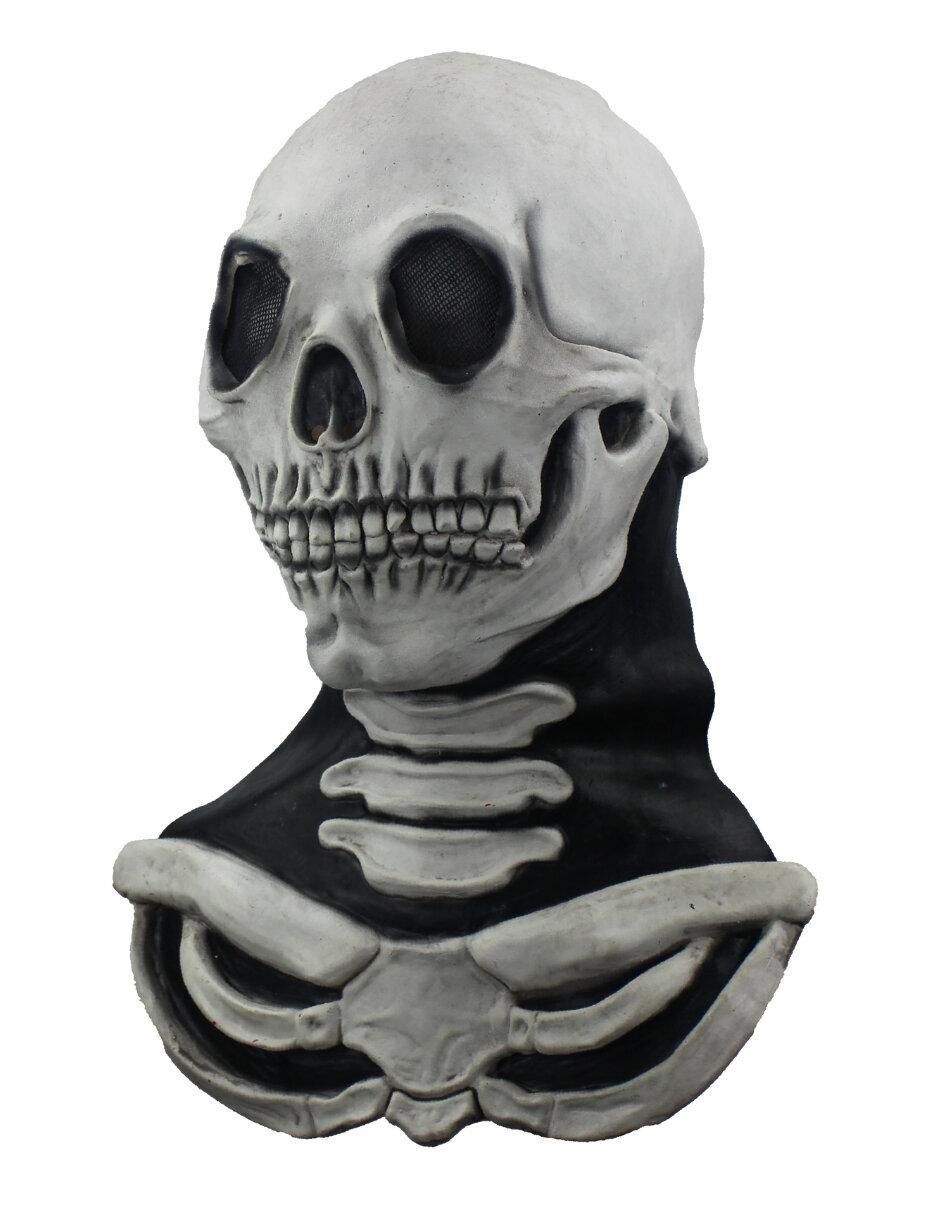Máscara para disfraz de Calavera Blanca Skull