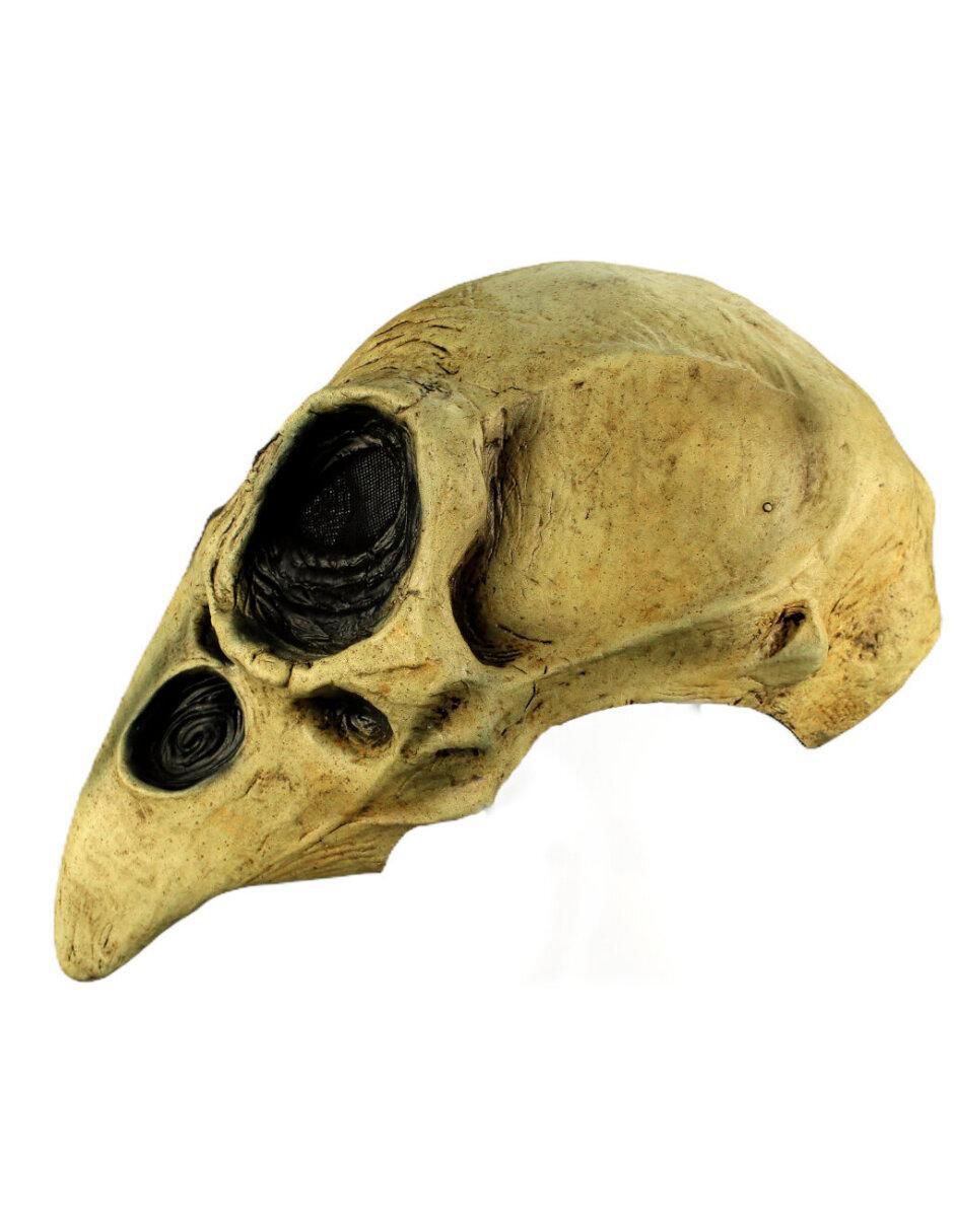 Máscara para disfraz de cráneo de cuervo Skull 3