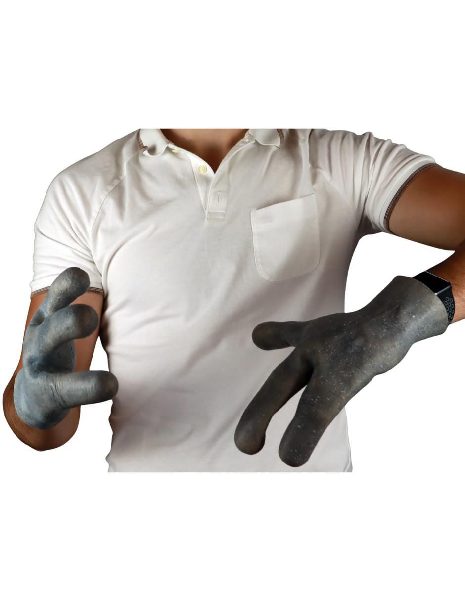 Guantes para disfraz de manos alienígenas Aliens 2