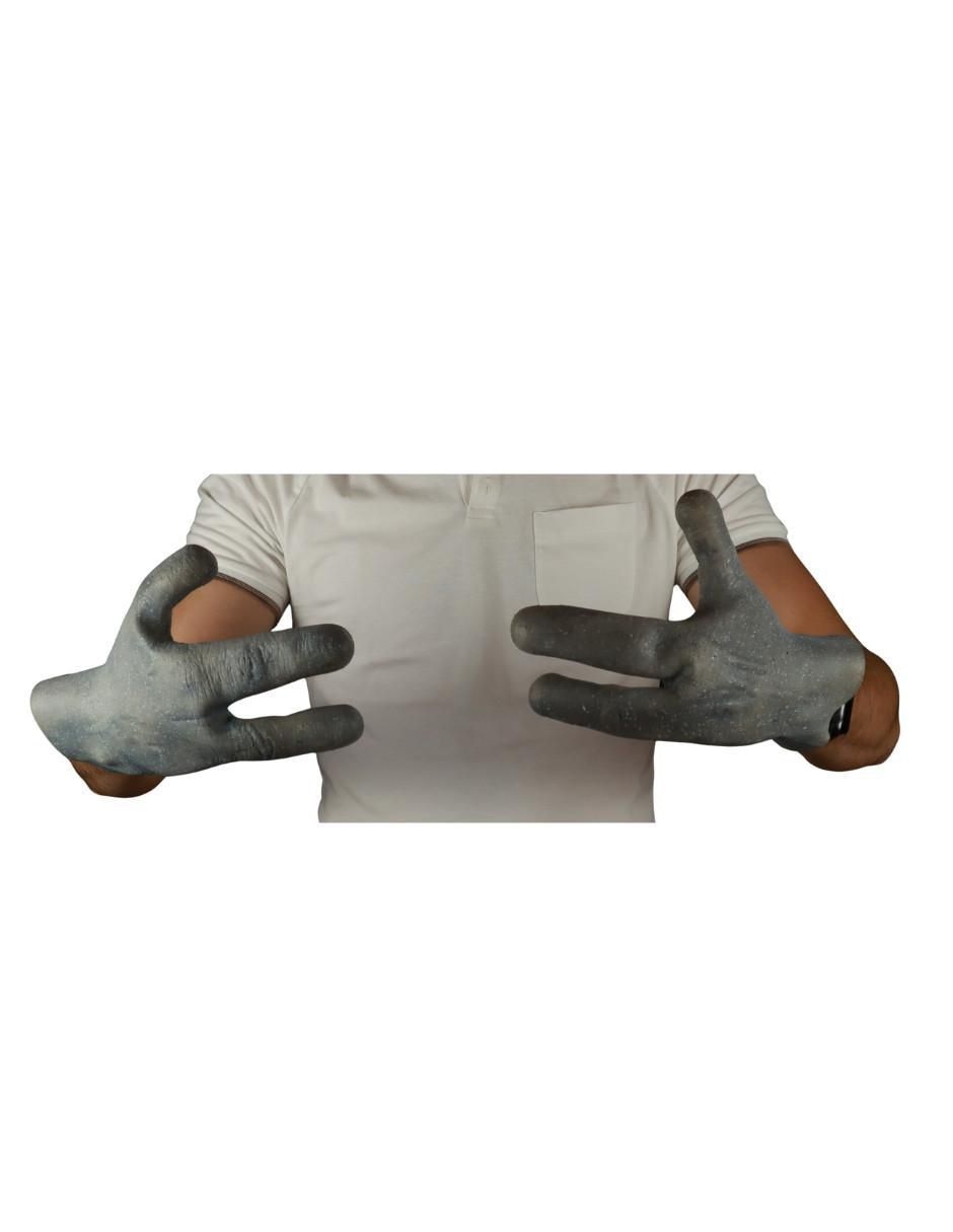 Guantes para disfraz de manos alienígenas Aliens 3