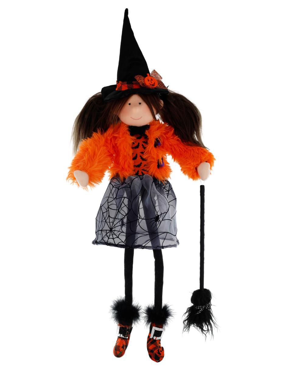 Figura decorativa Halloween con forma de bruja Figura decorativa Halloween con forma de bruja
